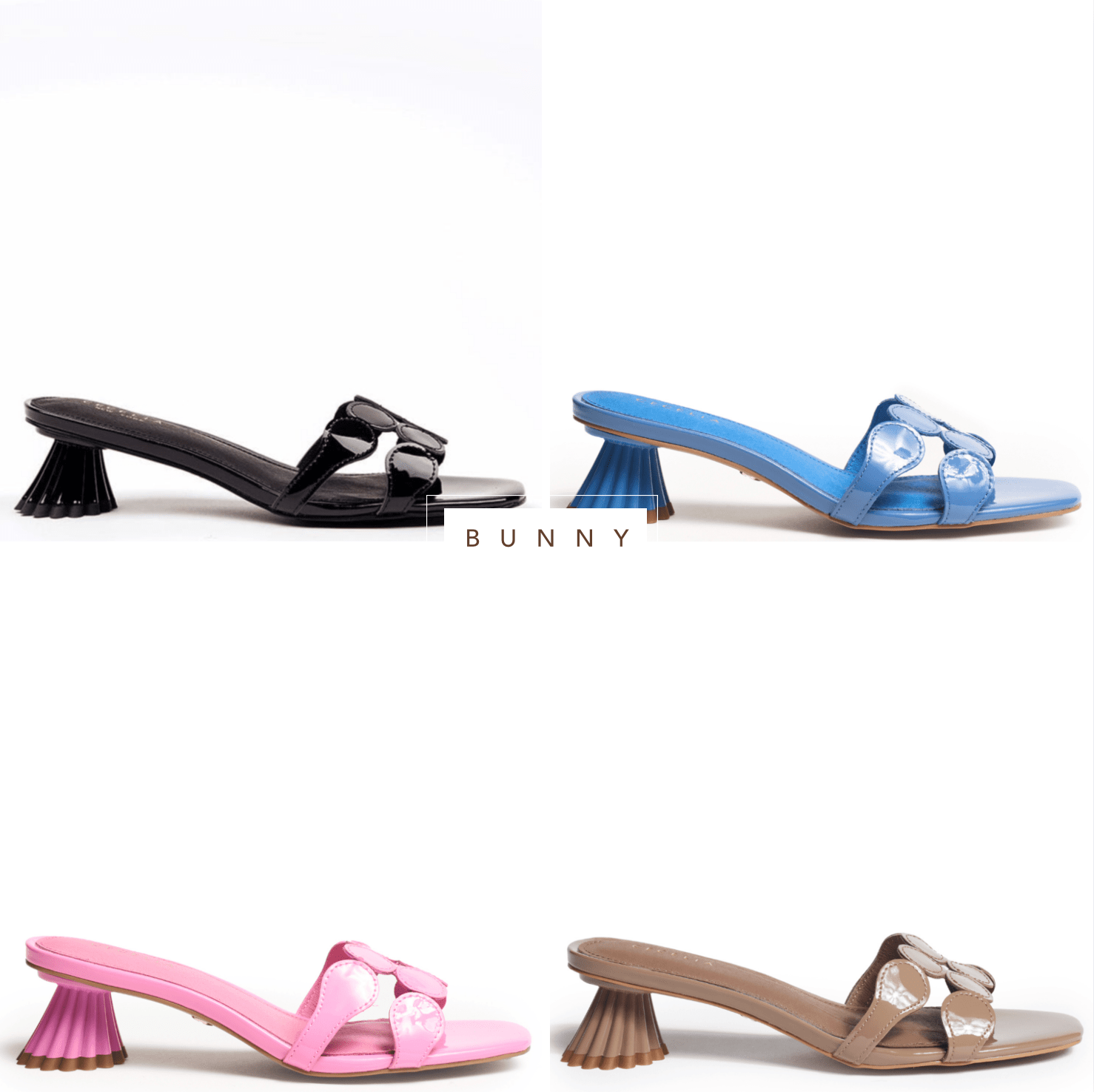 comfortable low heel slide sandal Bunny Cecelia New York Leather