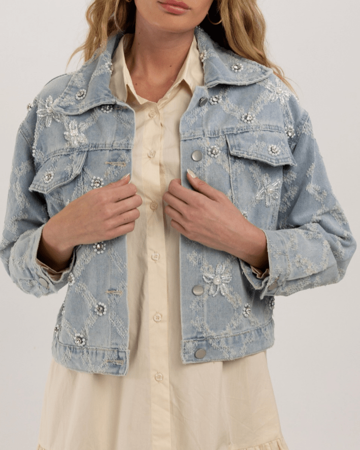 MINI BLUE - DENIM JACKET – Cecelia New York