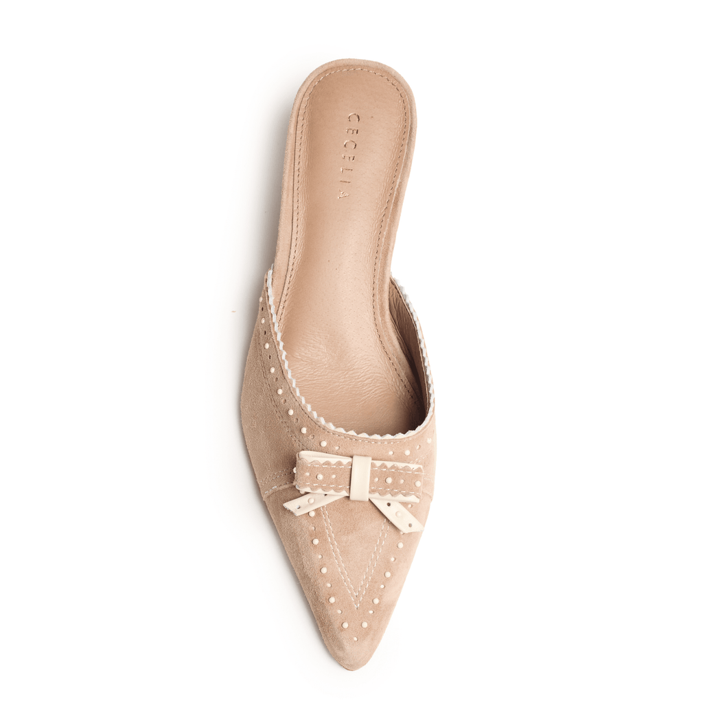 MERRY - Taupe Suede
