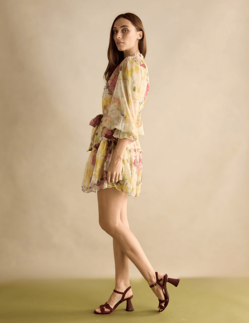 SATURN - Floral Dress