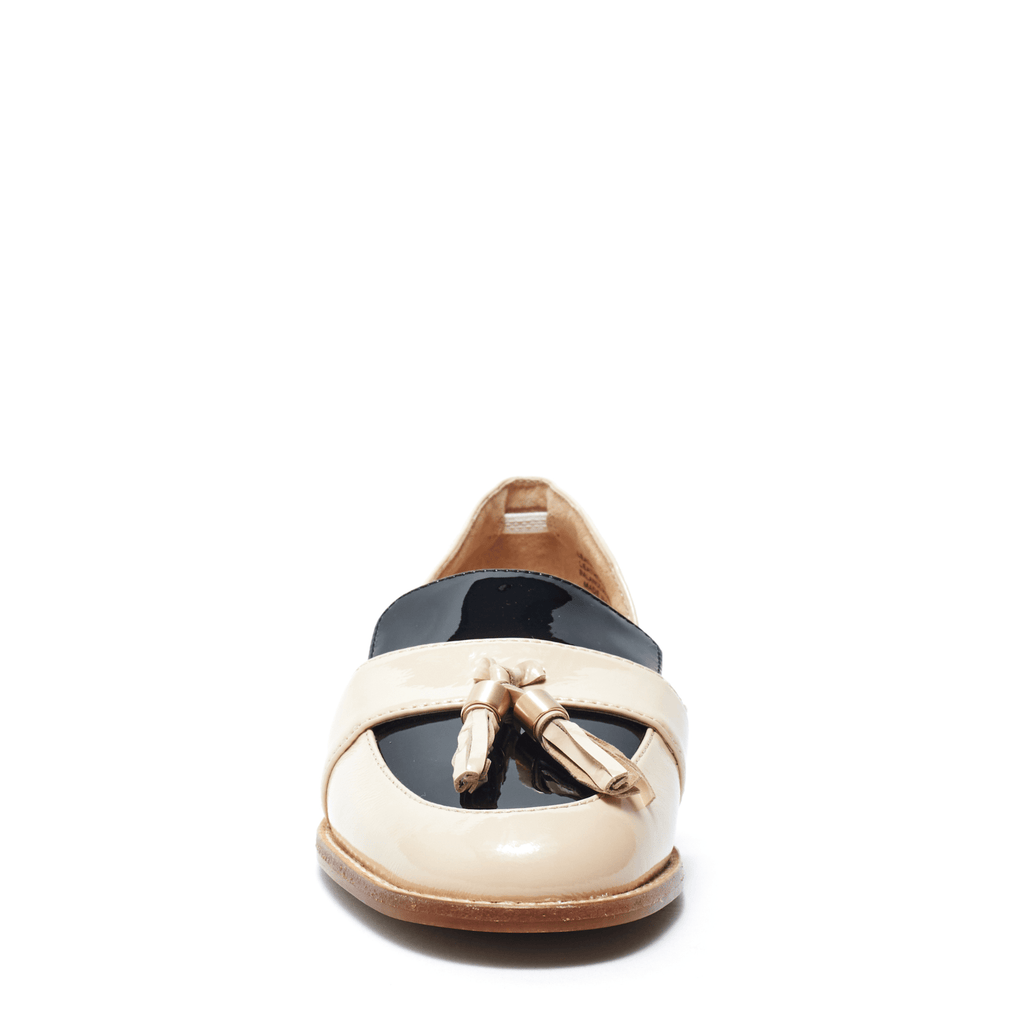 LINEAR - Nude and Black Patent Leather