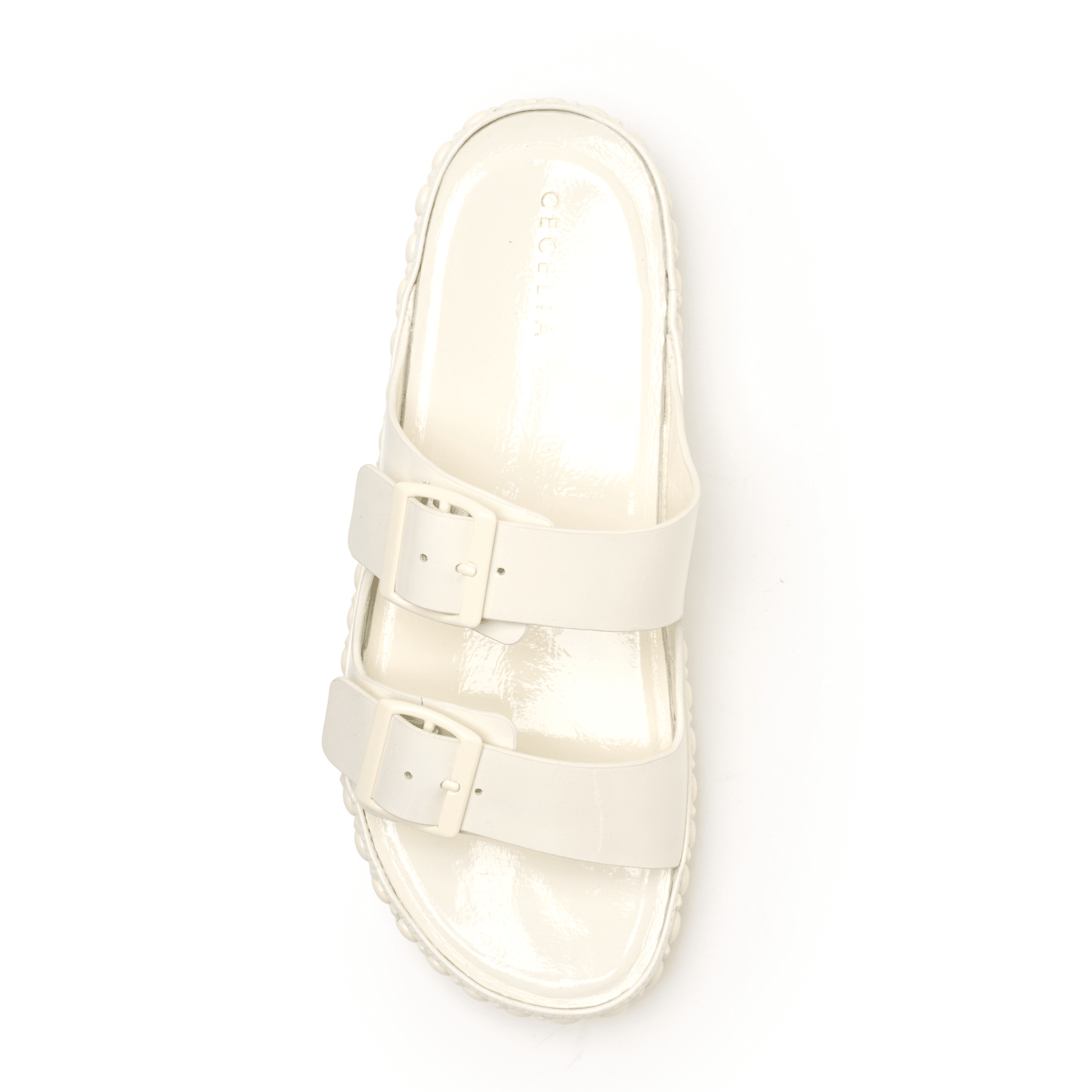MELT THE LADY  volume upper sandal ホワイト melt the lady volume upper sandal レディース