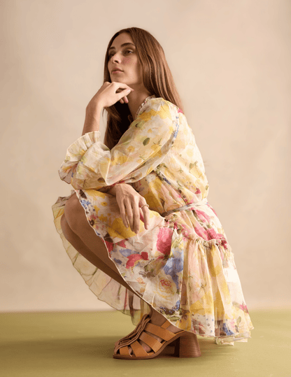 SATURN - Floral Dress