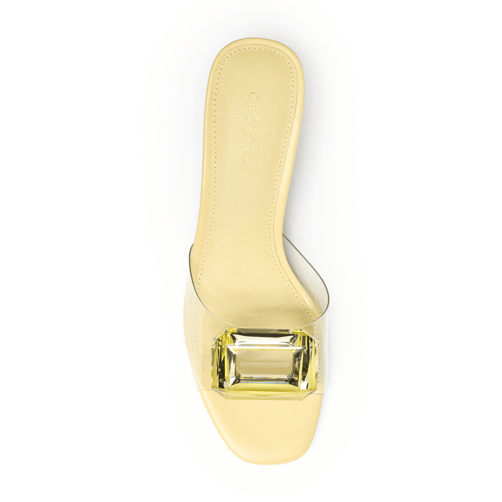 PARK AVE JEWEL - Yellow Sandal