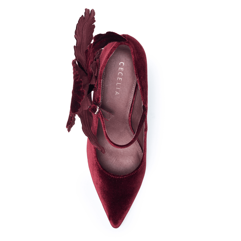 MISLEAD FLOWER - Dark Cherry Velvet - Final Few