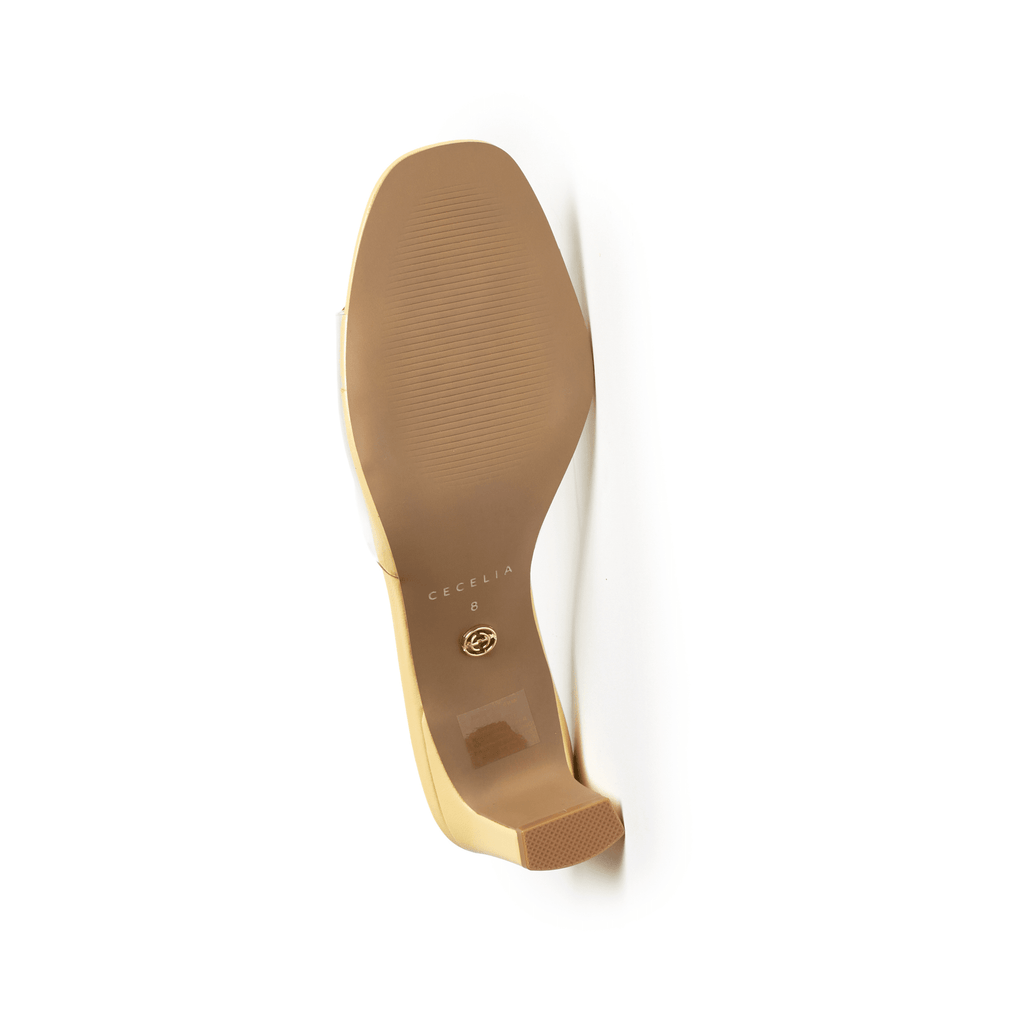 PARK AVE JEWEL - Yellow Sandal