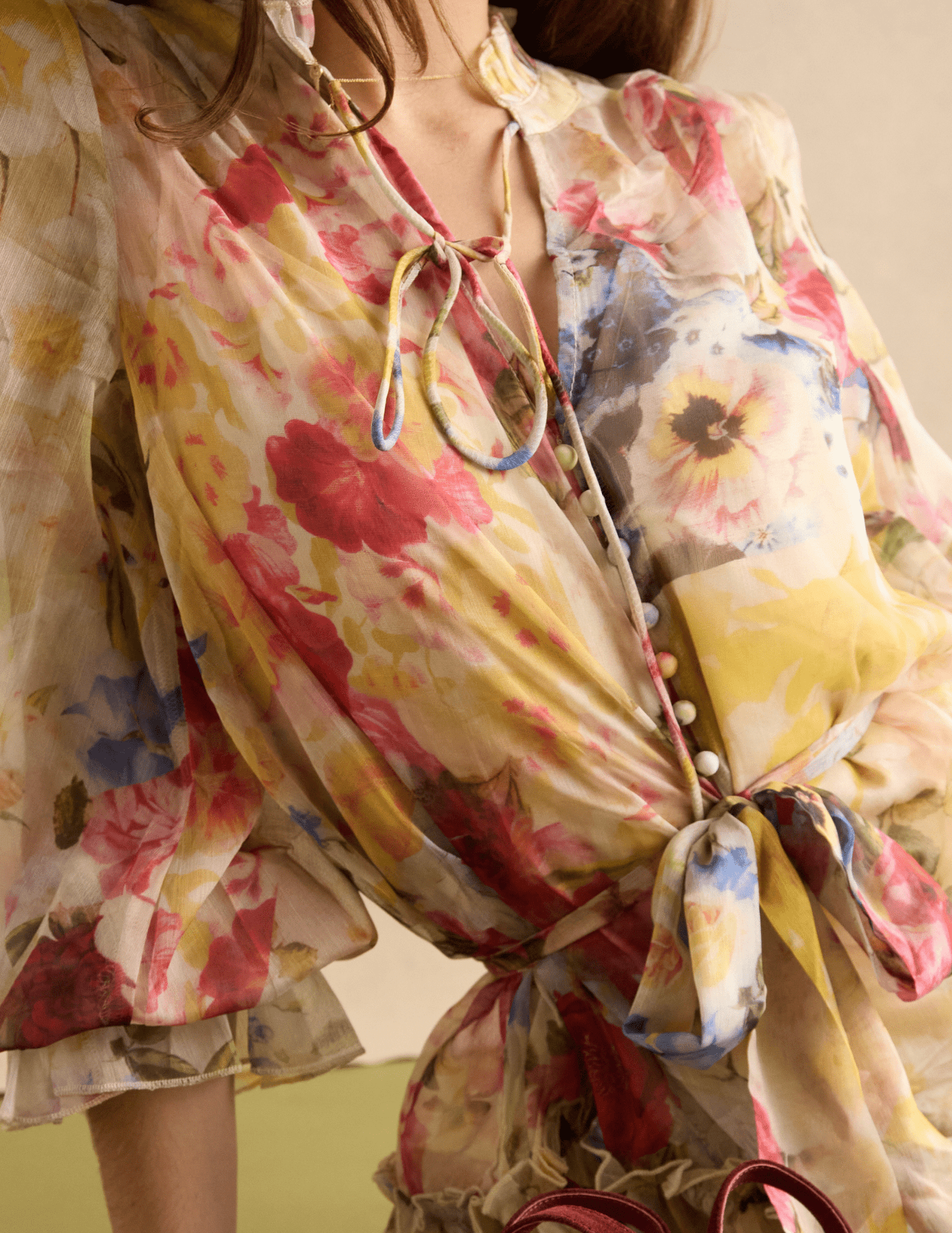 SATURN - Floral Dress