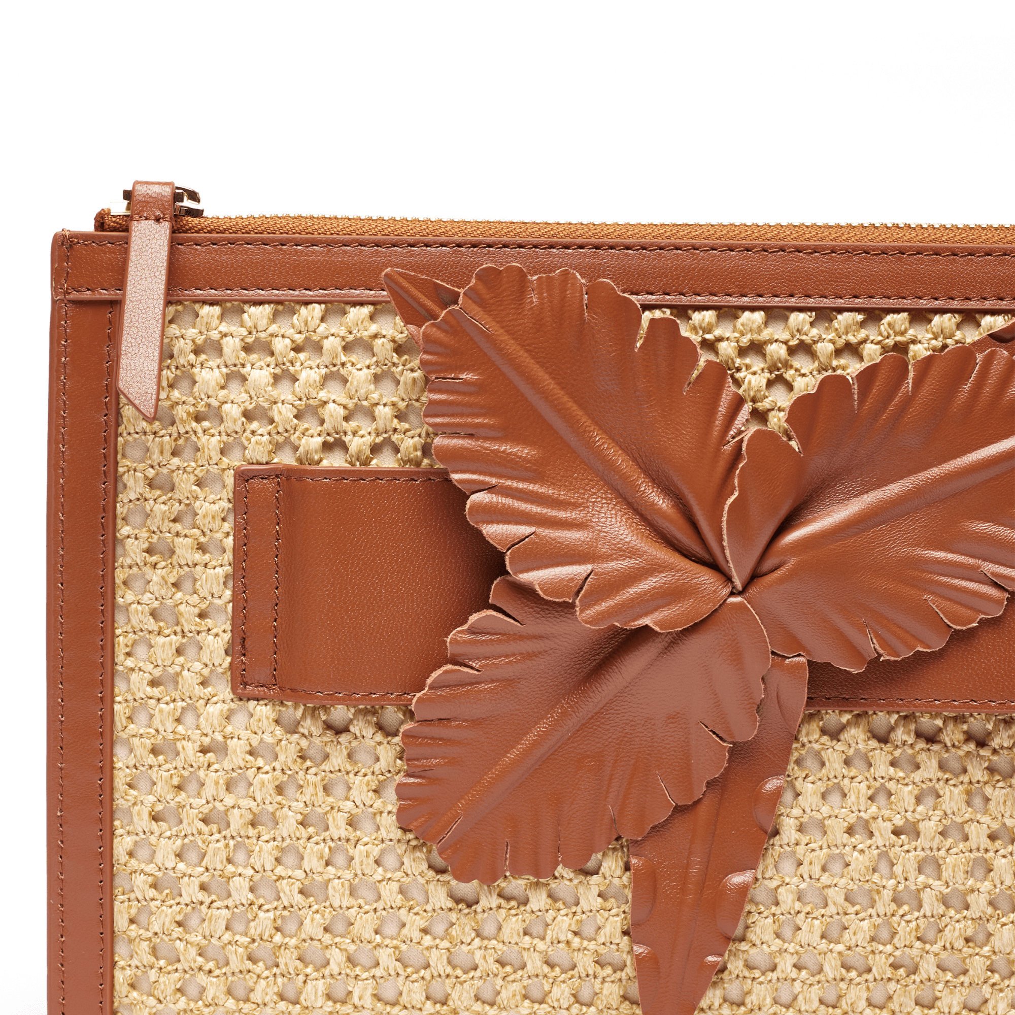 STROLL Cognac and Raffia