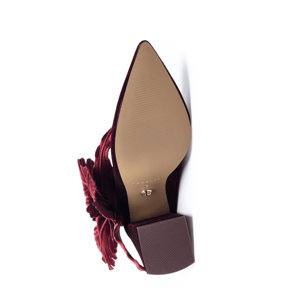 MISLEAD FLOWER - Dark Cherry Velvet - Final Few