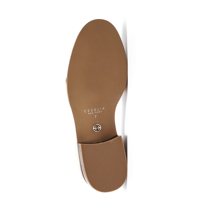 LINEAR - Nude and Black Patent Leather