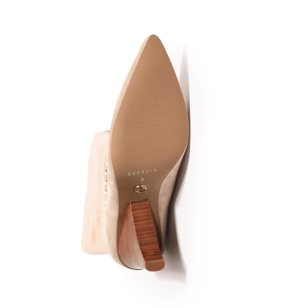 CINDY- GREY SUEDE BOOT - Final few