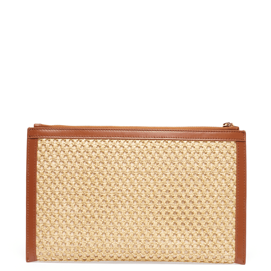 STROLL Cognac and Raffia