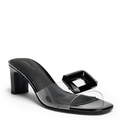 PARK AVE JEWEL - Black Sandal