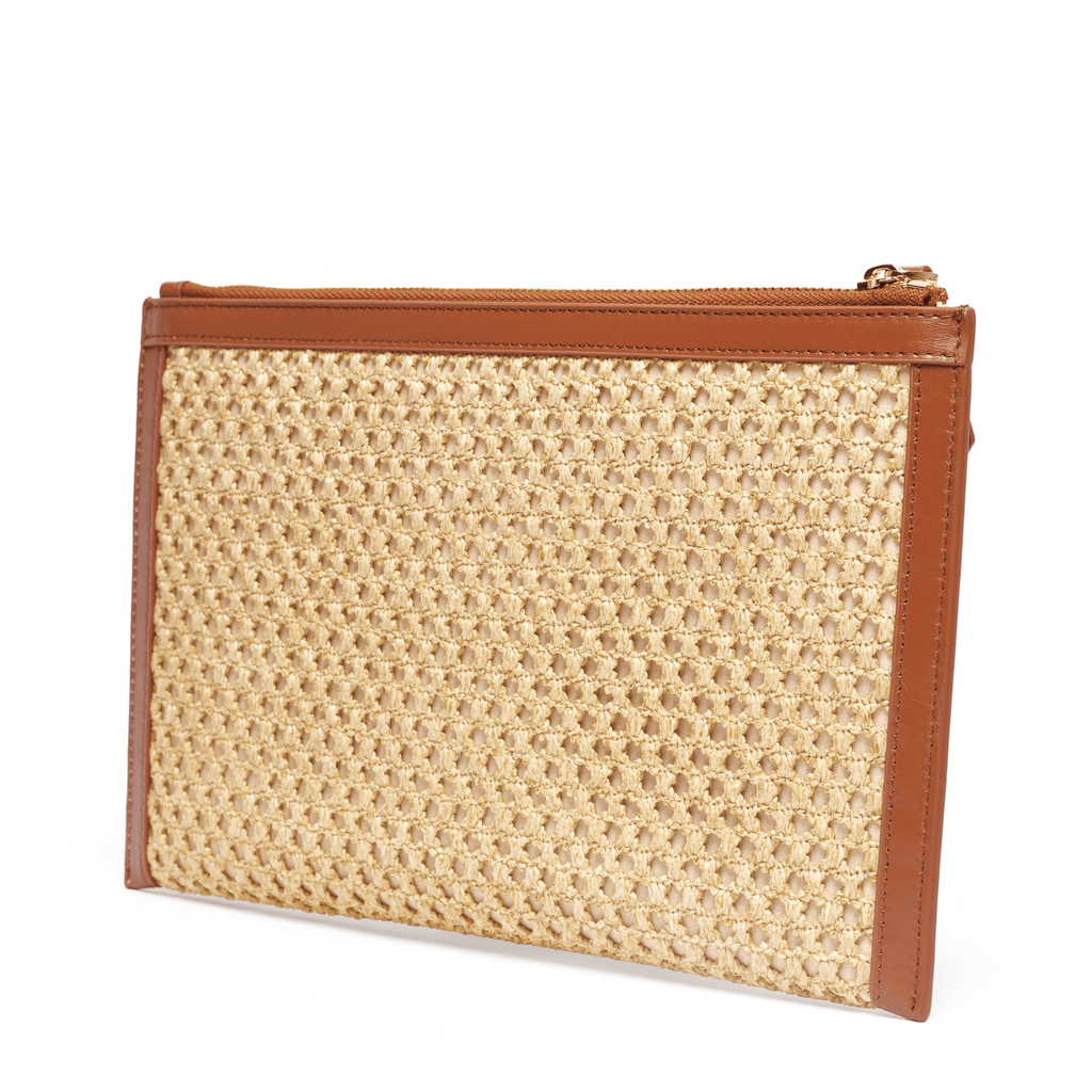 STROLL Cognac and Raffia