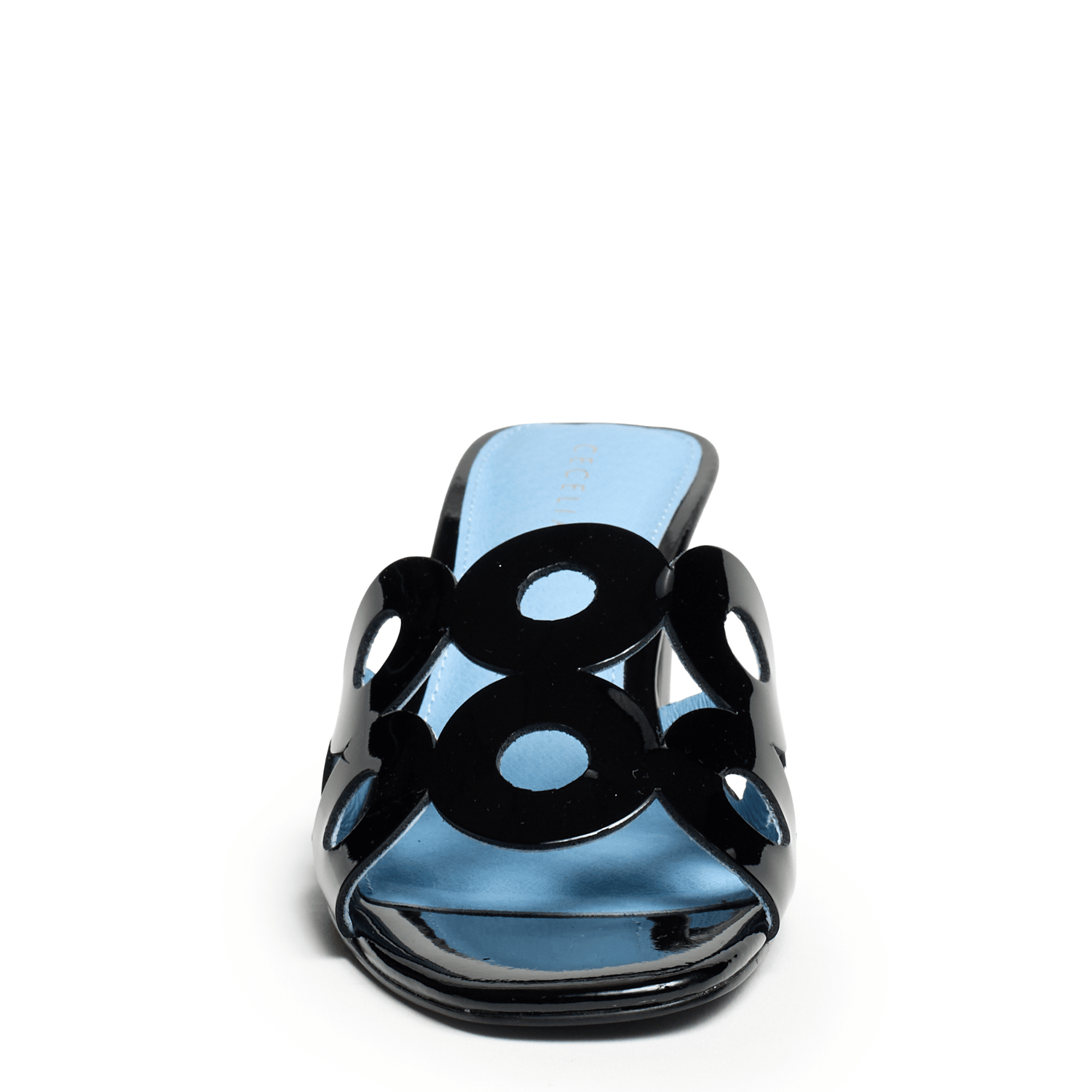 BELMONT - Black Patent Leather Sandal