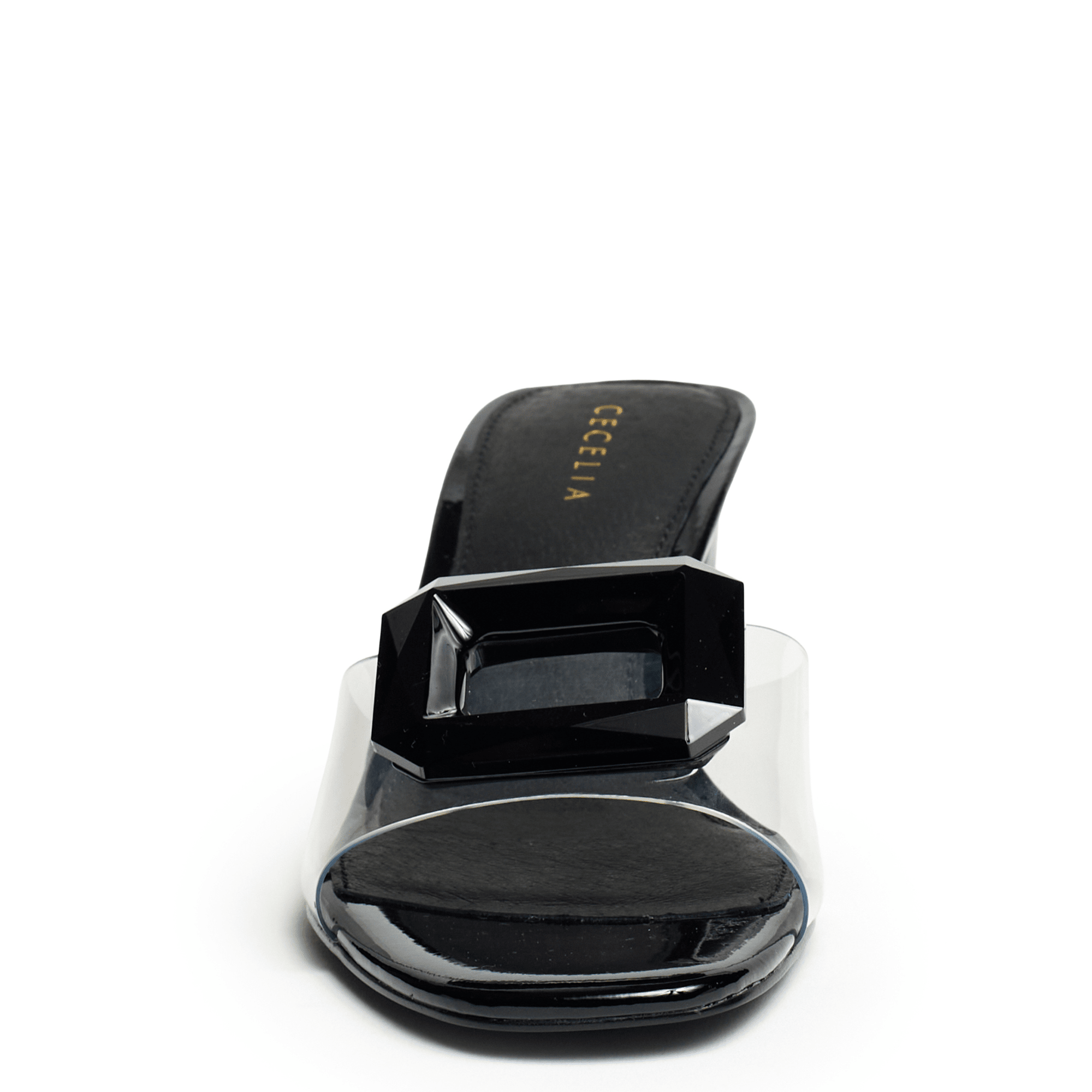 PARK AVE JEWEL - Black Sandal