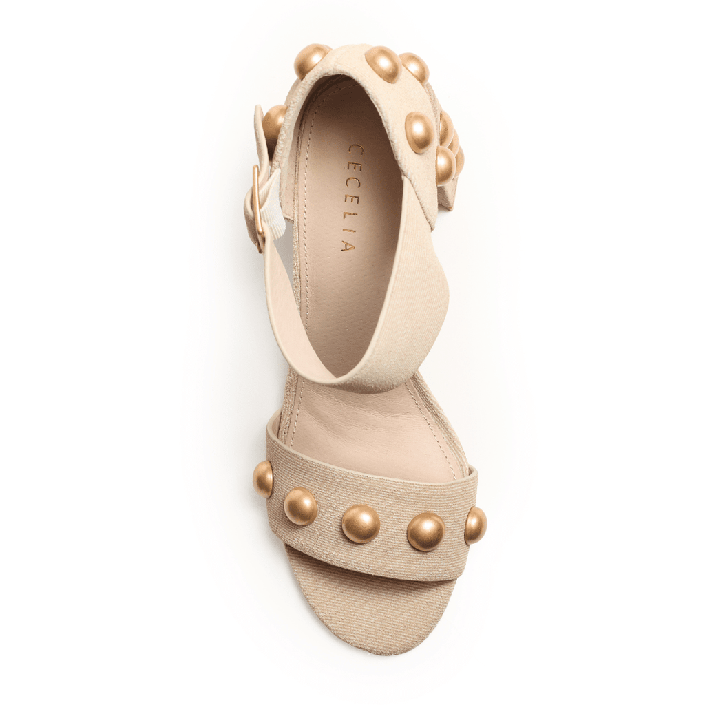 GAIL - Linen Sandals