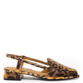 MONTY - METALLIC LEOPARD SLING BACK - Final Few