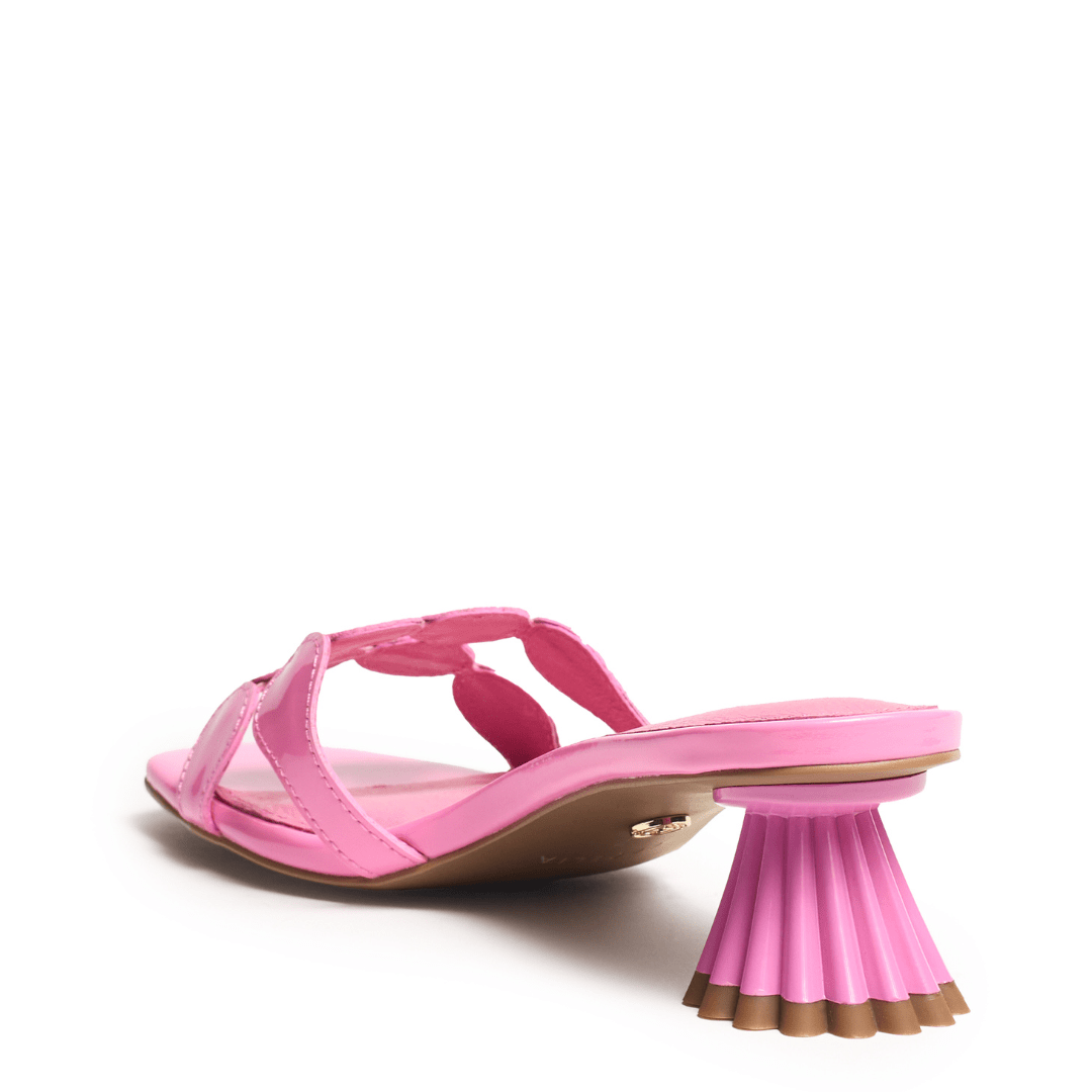 BUNNY - Bright Pink Patent Sandals