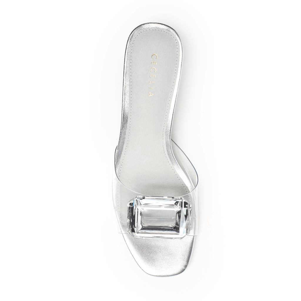 PARK AVE JEWEL - Silver Sandal