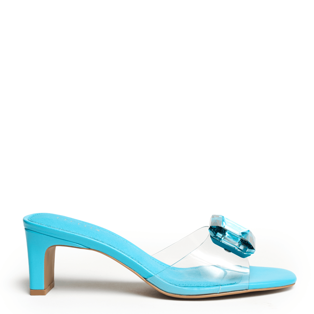 PARK AVE JEWEL - POOL BLUE SANDAL