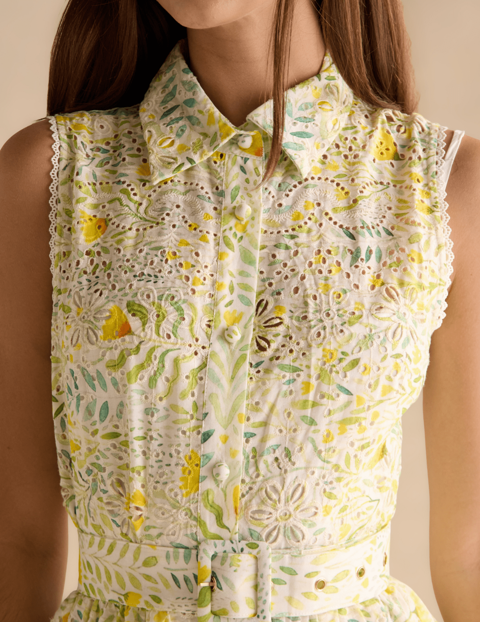 FRAISER - Yellow Floral Dress