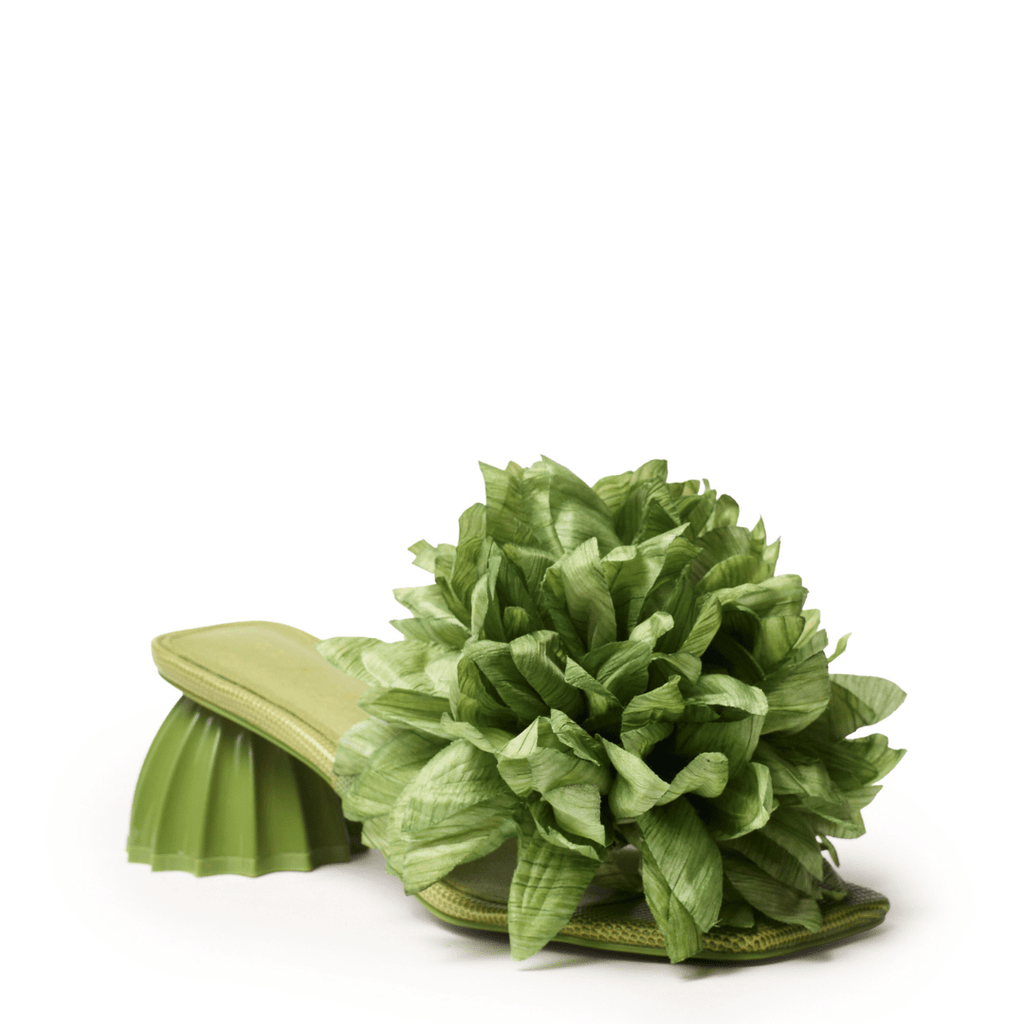 DAHLIA - Green Sandals