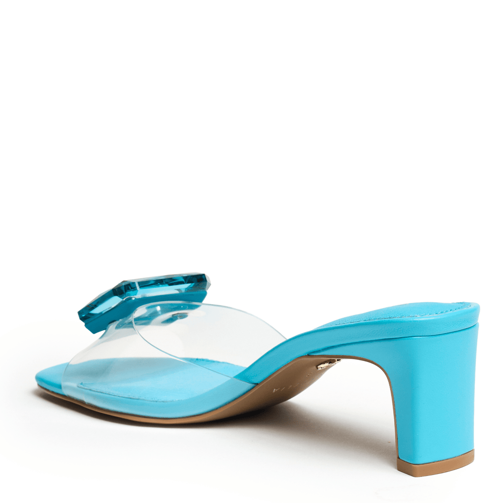 PARK AVE JEWEL - POOL BLUE SANDAL