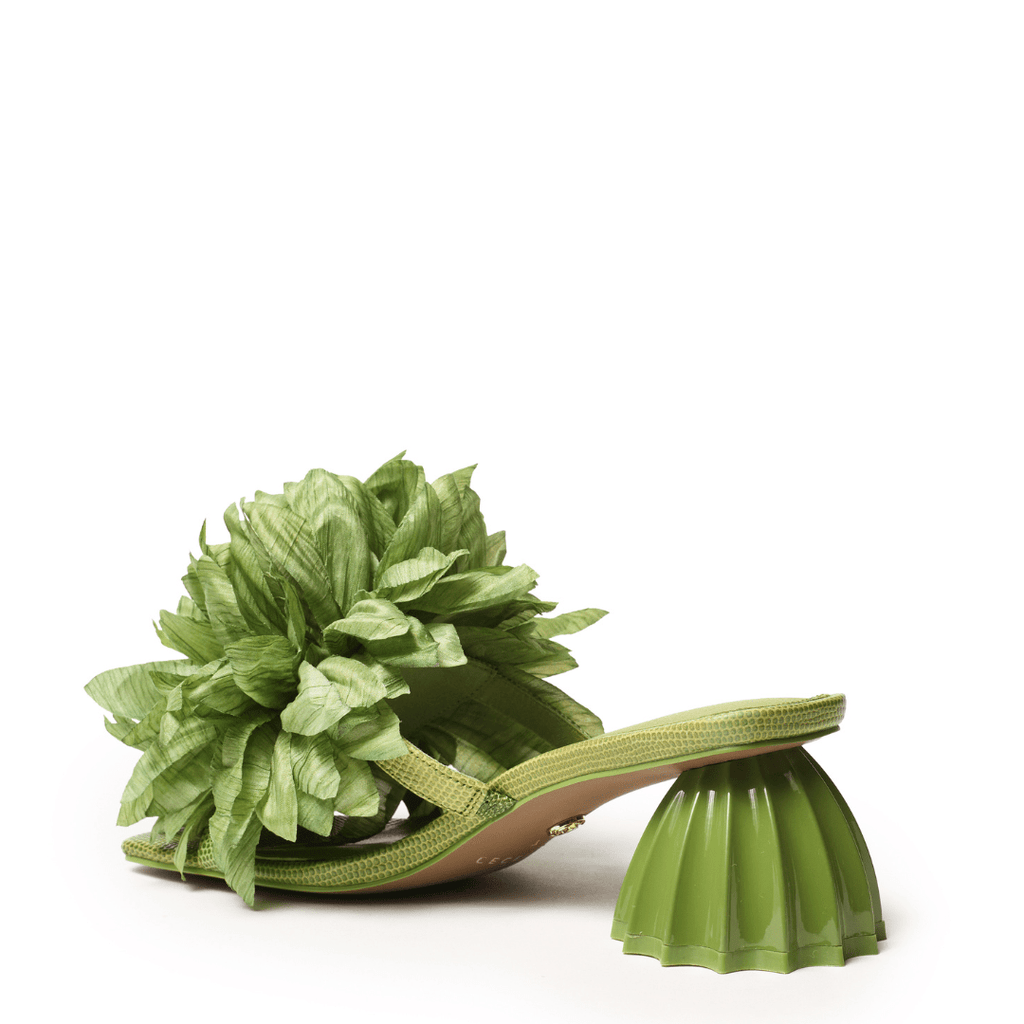 DAHLIA - Green Sandals
