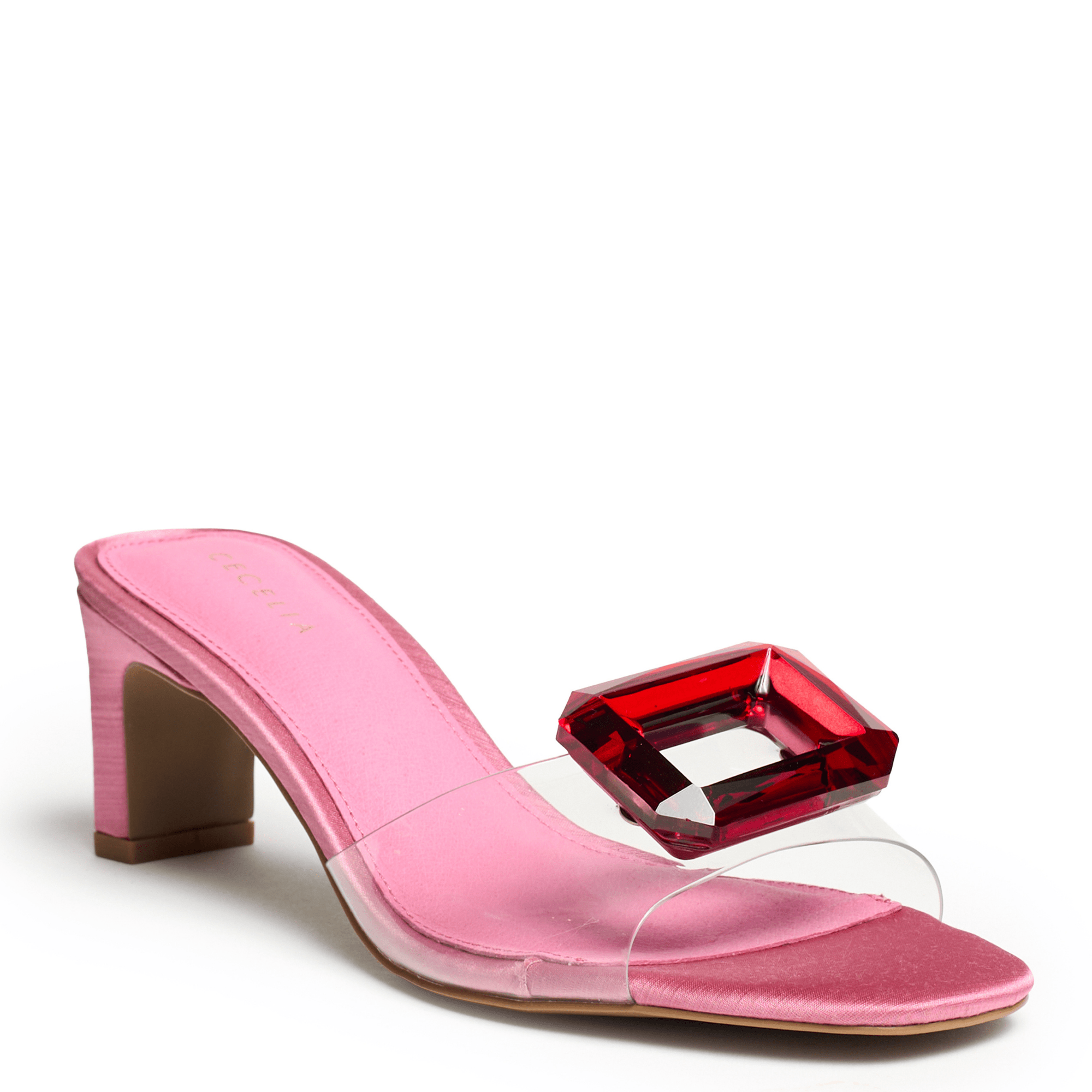 PARK AVE JEWEL - Dark Pink Sandal