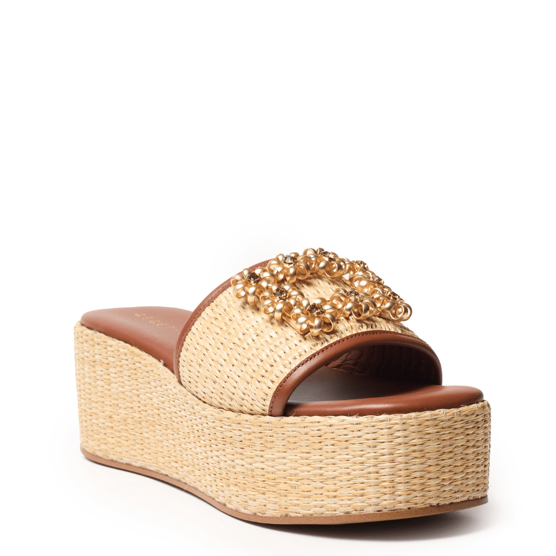 GENEROUS - Natural Sandal