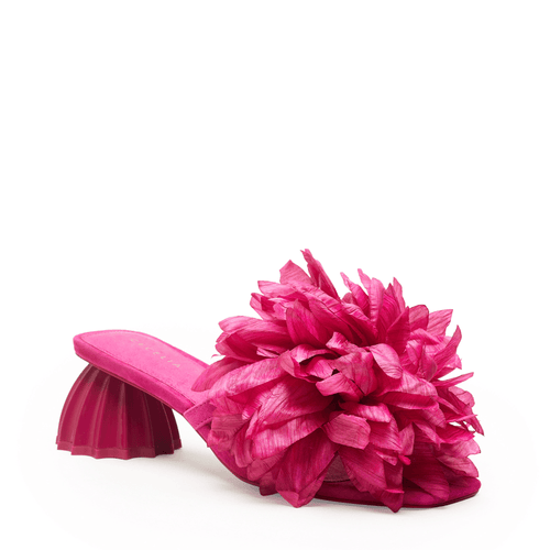 DAHLIA - PINK FLORAL SANDAL