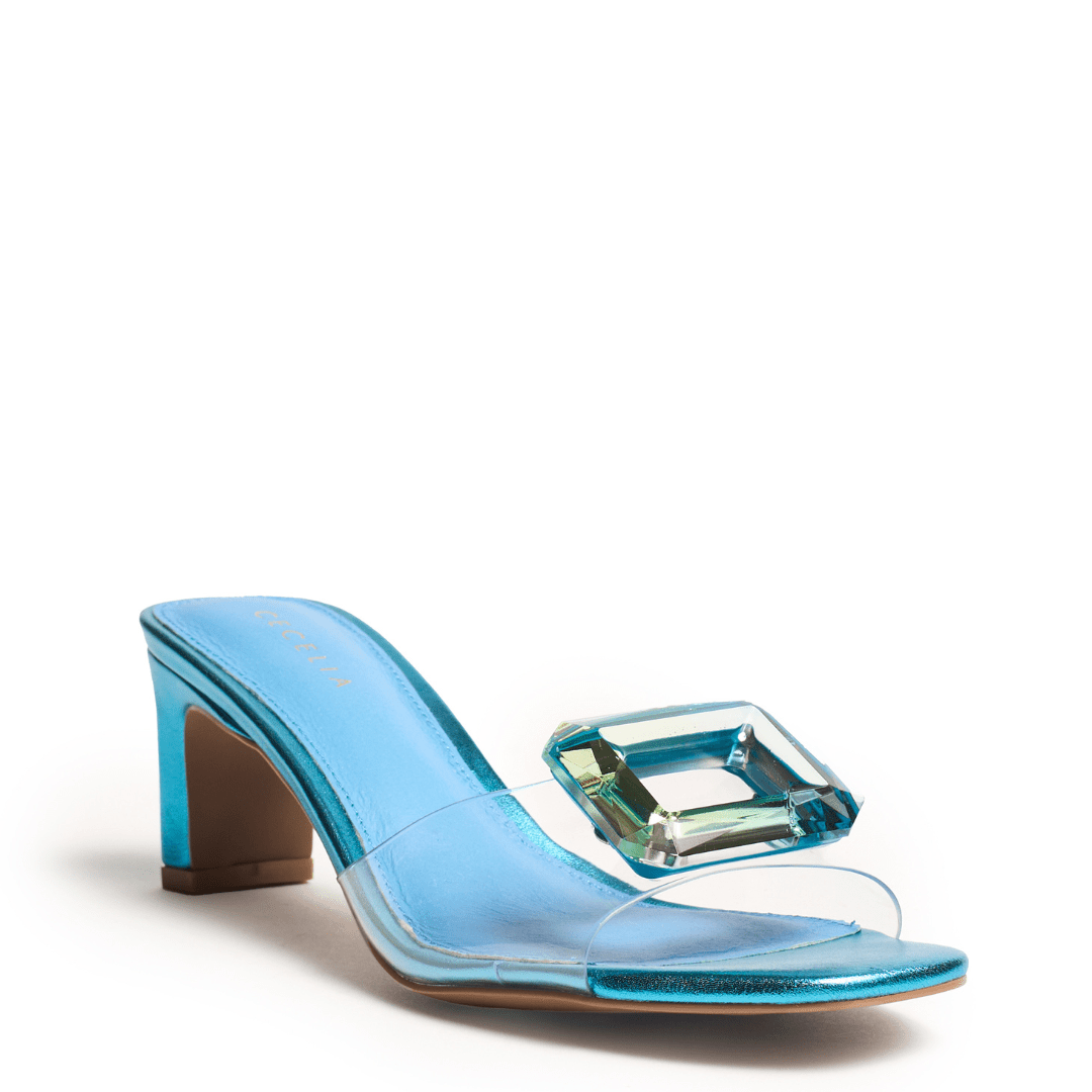 PARK AVE JEWEL - Turquoise Sandal