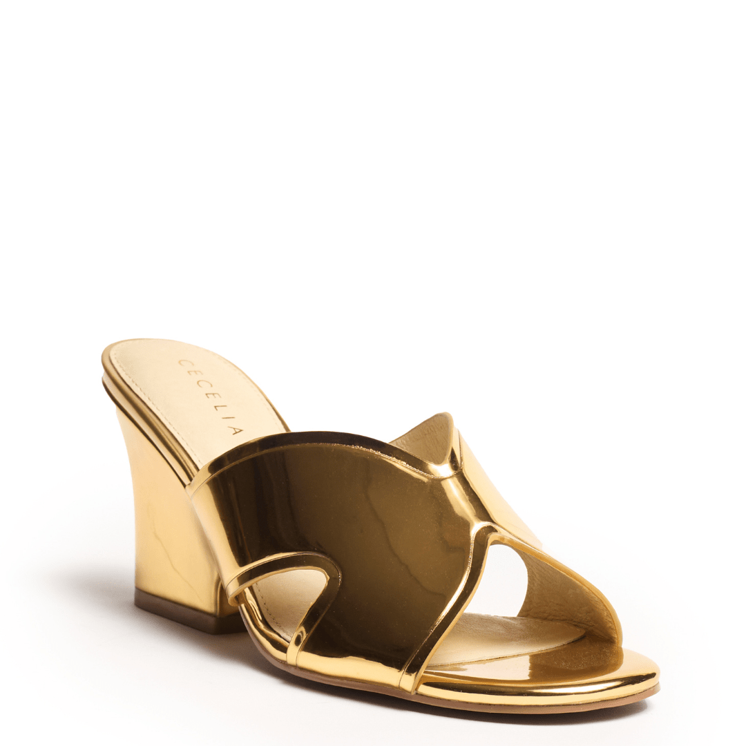 FAYE - Gold  Speccio Sandals