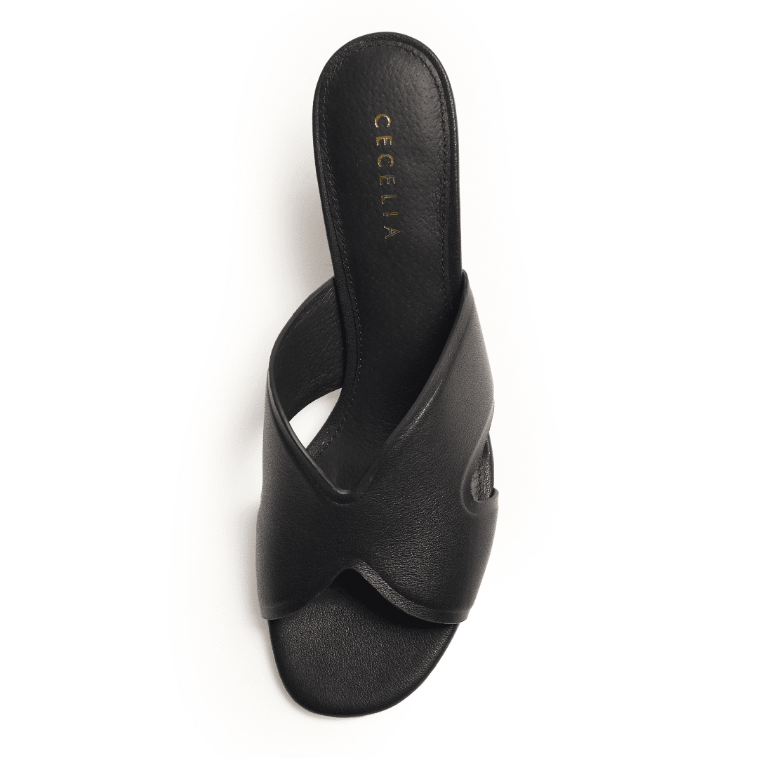FAYE - Black Sandal