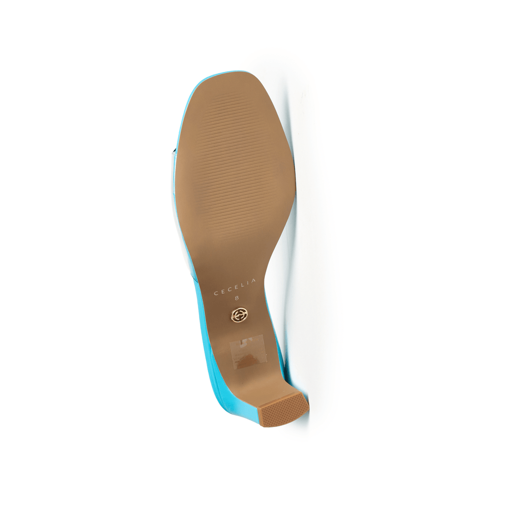 PARK AVE JEWEL - POOL BLUE SANDAL