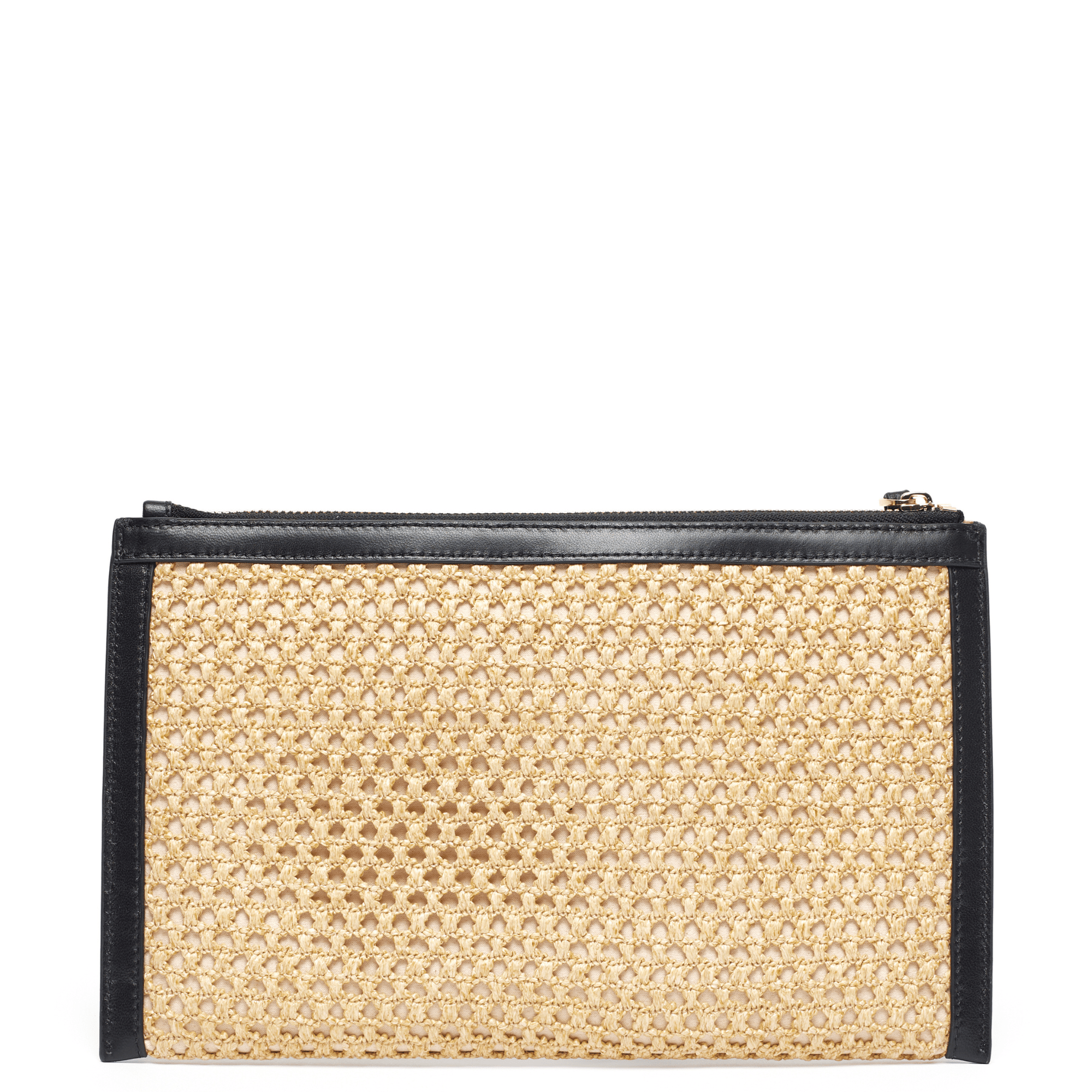 STROLL - Black and Raffia