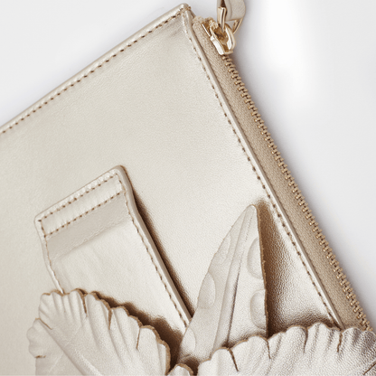 STROLL CLUTCH - Soft Gold