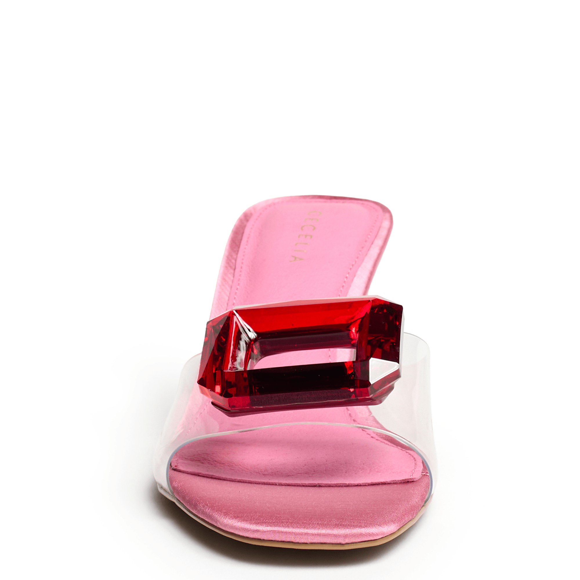 PARK AVE JEWEL - Dark Pink Sandal