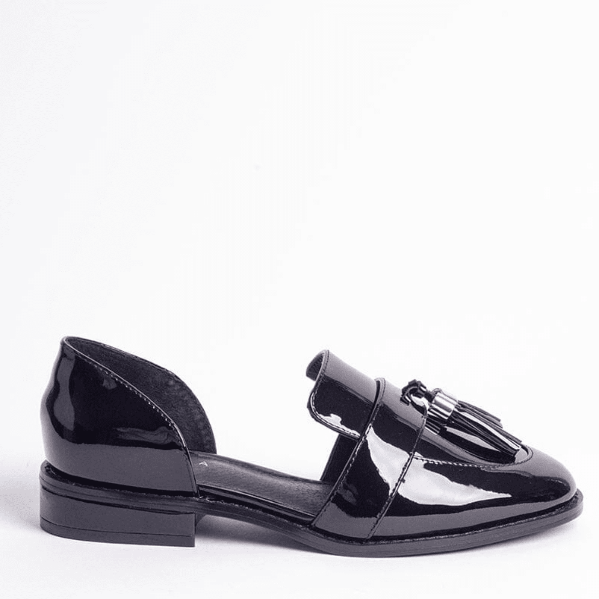 LINEAR - Black Patent Leather