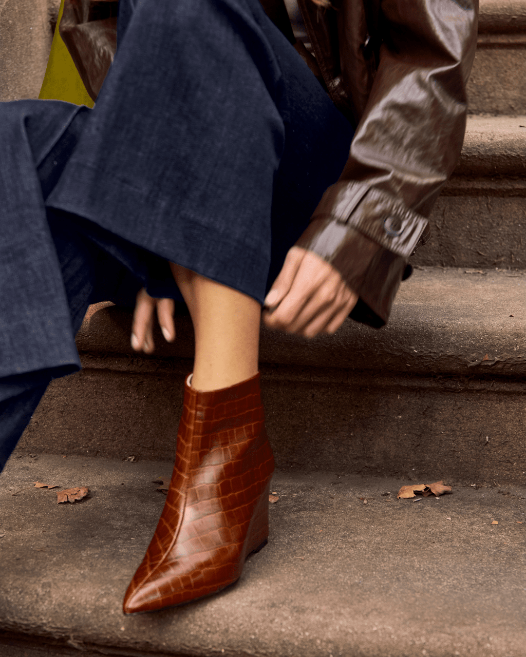 RYMAN - Cognac Croco -Final Few