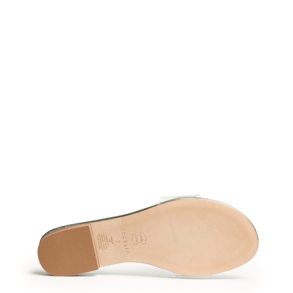 PHILLIS - Mint Metallic Sandal
