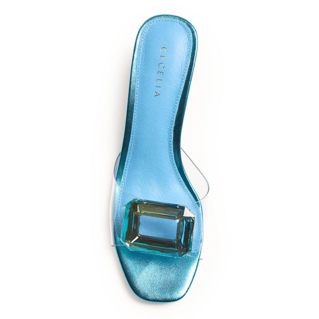 PARK AVE JEWEL - Turquoise Sandal