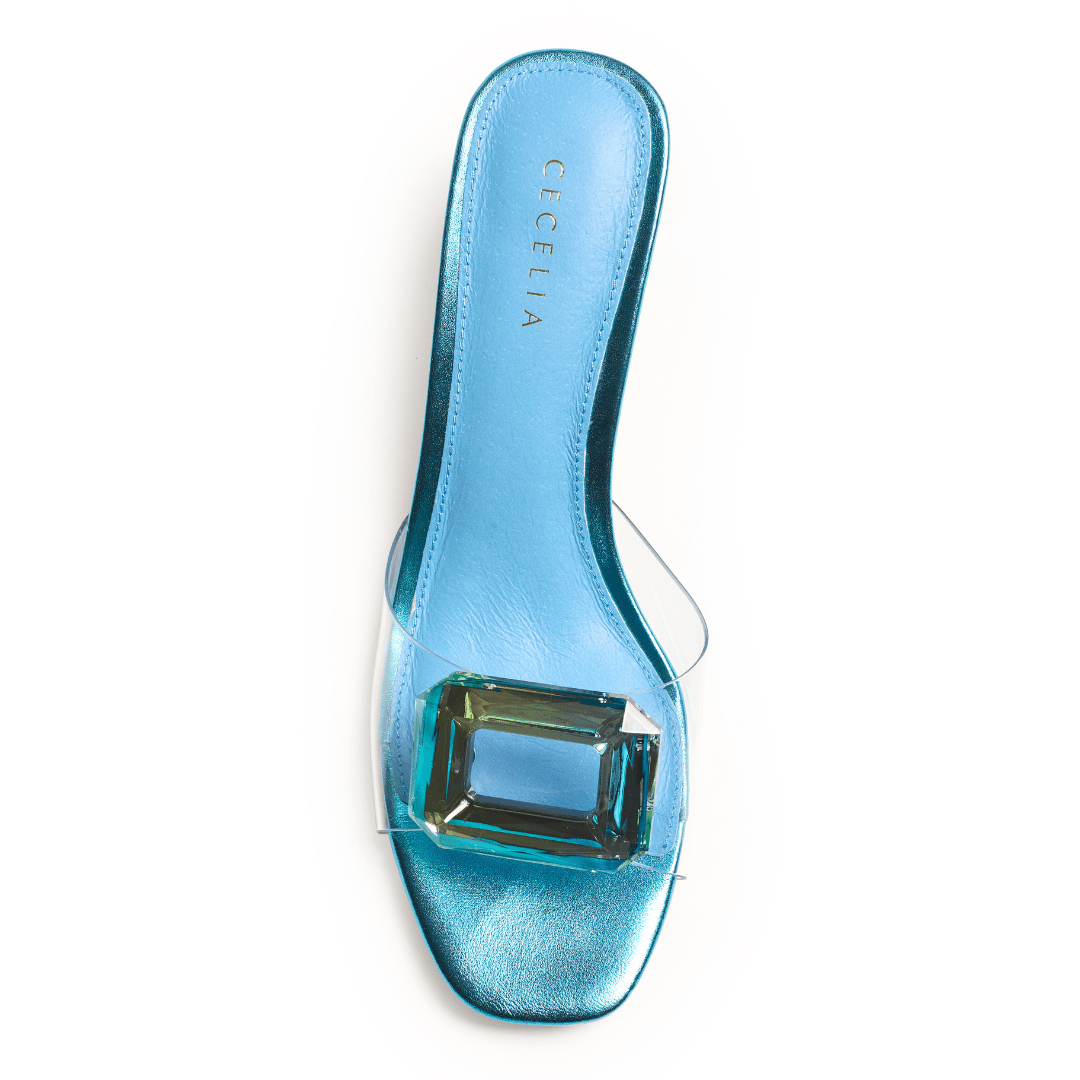 PARK AVE JEWEL - Turquoise Sandal
