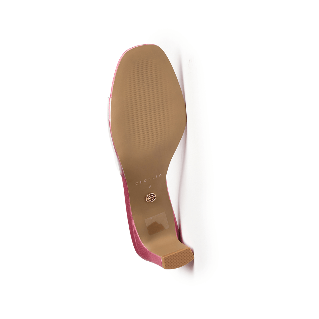 PARK AVE JEWEL - Dark Pink Sandal