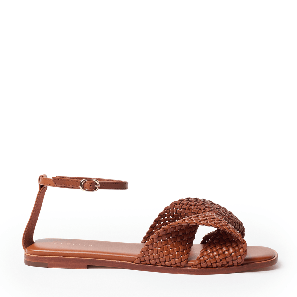 WIND - Cognac Sandal