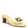 PARK AVE JEWEL - Yellow Sandal