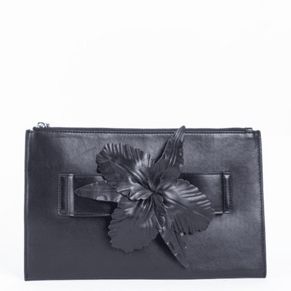STROLL CLUTCH - Black Handbag
