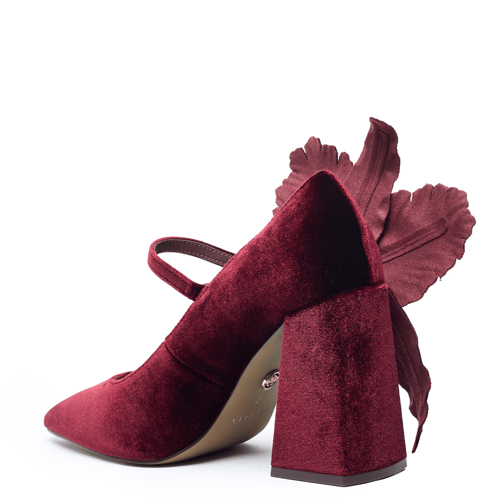 MISLEAD FLOWER - Dark Cherry Velvet - Final Few