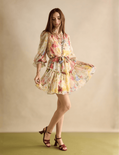 SATURN - Floral Dress